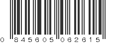 UPC 845605062615