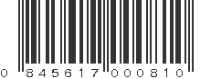 UPC 845617000810