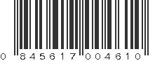 UPC 845617004610