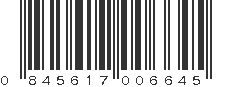 UPC 845617006645