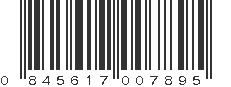 UPC 845617007895