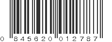 UPC 845620012787