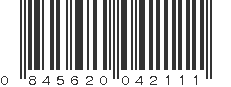 UPC 845620042111