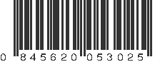 UPC 845620053025