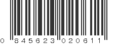 UPC 845623020611