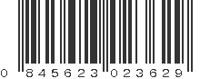 UPC 845623023629