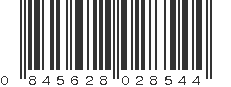 UPC 845628028544