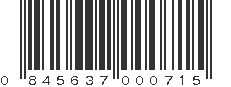 UPC 845637000715