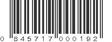 UPC 845717000192