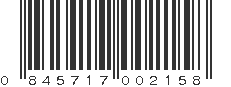 UPC 845717002158