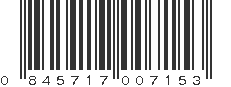 UPC 845717007153