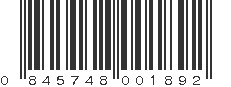 UPC 845748001892