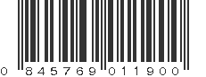 UPC 845769011900