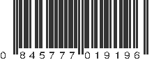 UPC 845777019196