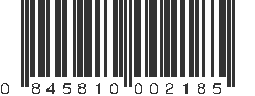 UPC 845810002185