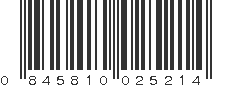 UPC 845810025214