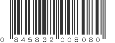 UPC 845832008080