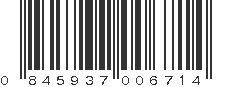 UPC 845937006714