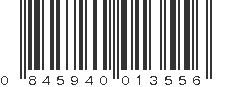 UPC 845940013556