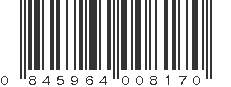 UPC 845964008170