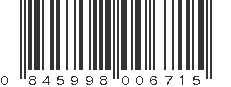 UPC 845998006715