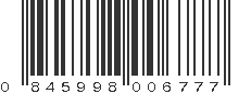 UPC 845998006777