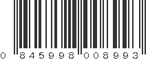 UPC 845998008993