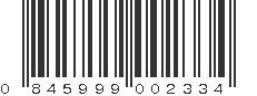 UPC 845999002334