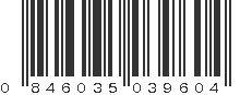 UPC 846035039604