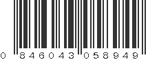 UPC 846043058949