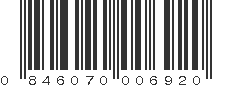 UPC 846070006920