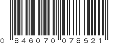 UPC 846070078521