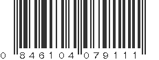 UPC 846104079111