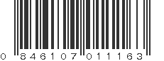 UPC 846107011163