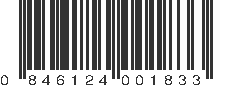 UPC 846124001833