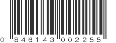 UPC 846143002255