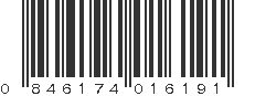UPC 846174016191