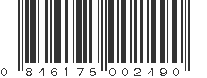 UPC 846175002490