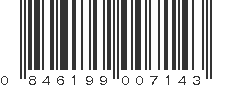 UPC 846199007143