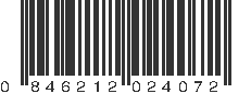 UPC 846212024072