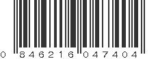 UPC 846216047404