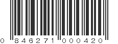 UPC 846271000420