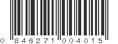 UPC 846271004015