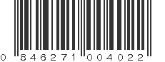 UPC 846271004022