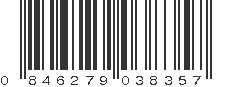 UPC 846279038357