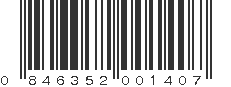 UPC 846352001407