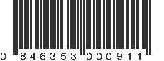 UPC 846353000911