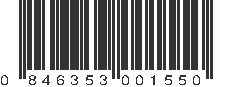 UPC 846353001550