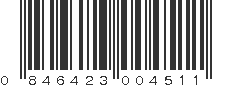 UPC 846423004511