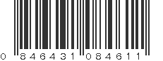 UPC 846431084611